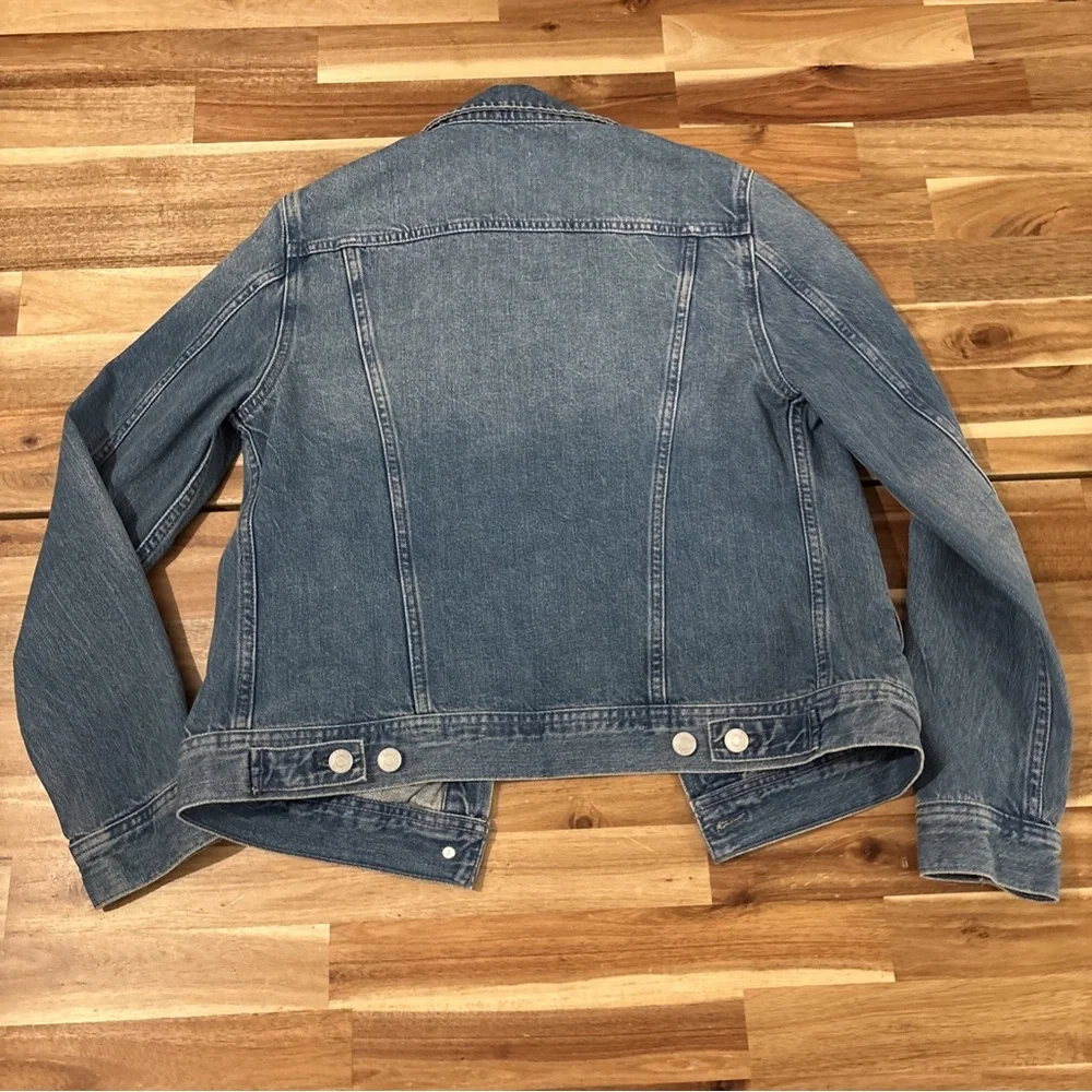J. Crew Blue Denim Jacket Size S - Picture 4 of 6